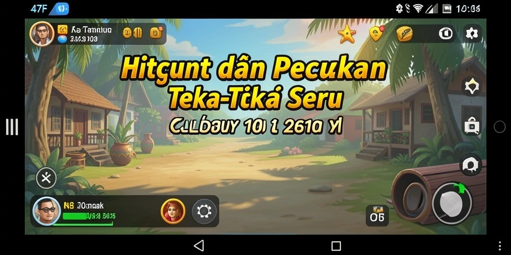Screenshot gameplay 47F yang menampilkan teka-teki yang menantang.