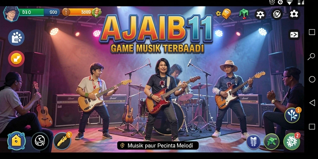 Tampilan gameplay AJAIB11 yang menarik dan interaktif.