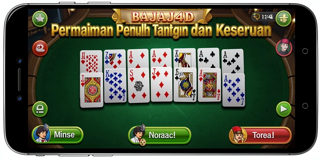 Tampilan gameplay BAJAJ4D yang seru dan menantang.