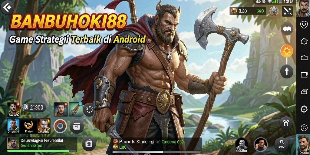 Tampilan gameplay BANBUHOKI88 yang mendebarkan dan penuh strategi.