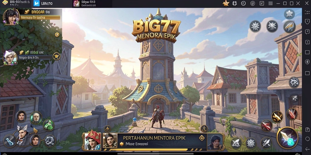 Tangkapan layar gameplay menampilkan aksi Tower Defense yang mendebarkan.