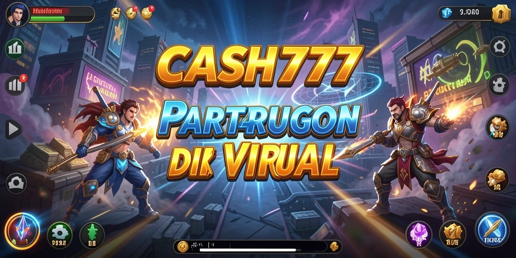 Tampilan gameplay CASH777 dengan pertarungan yang mendebarkan.