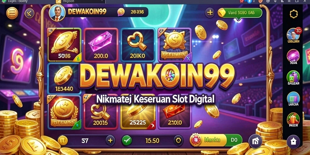 Tampilan gameplay DEWAKOIN99 yang menarik dan menghibur.