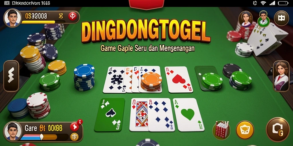 Tampilan gameplay DINGDONGTOGEL yang seru dan interaktif.