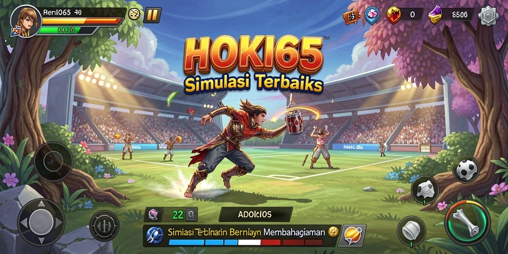 Screenshot gameplay HOKI65 menampilkan interaksi seru dan grafis yang memikat.
