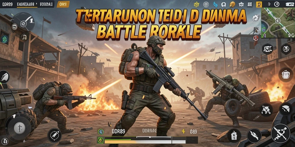 Gameplay seru dalam IDR89 di arena Battle Royale