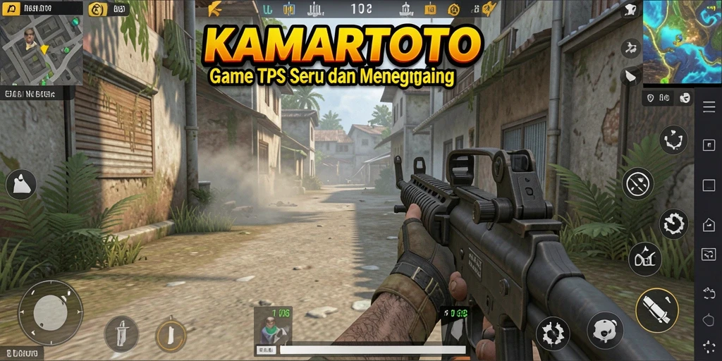 Tangkapan layar KAMARTOTO menampilkan aksi seru dalam permainan TPS.