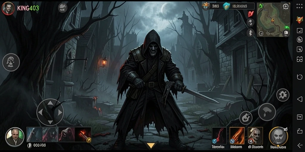 Gameplay KING403 yang menegangkan dengan suasana horor yang mendalam.