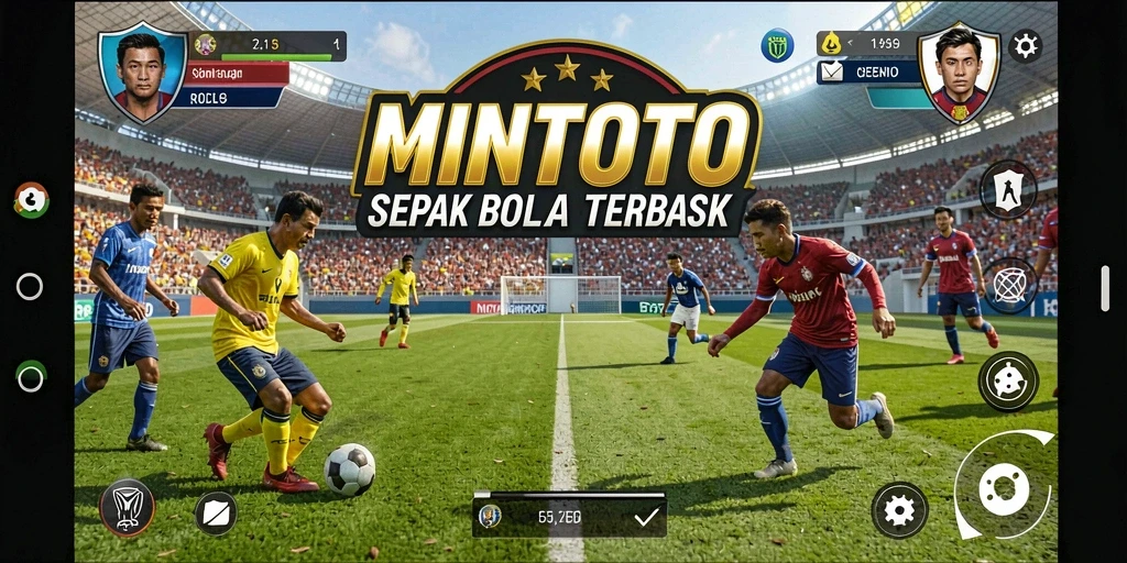 Tampilan gameplay MINTOTO yang mengesankan dan penuh aksi di lapangan.