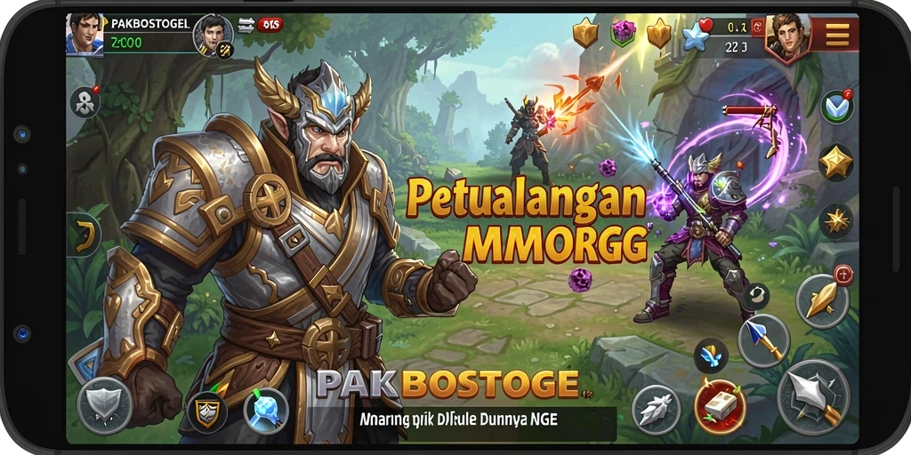 Tampilan gameplay menakjubkan dalam PAKBOSTOGEL dengan aksi dinamis.