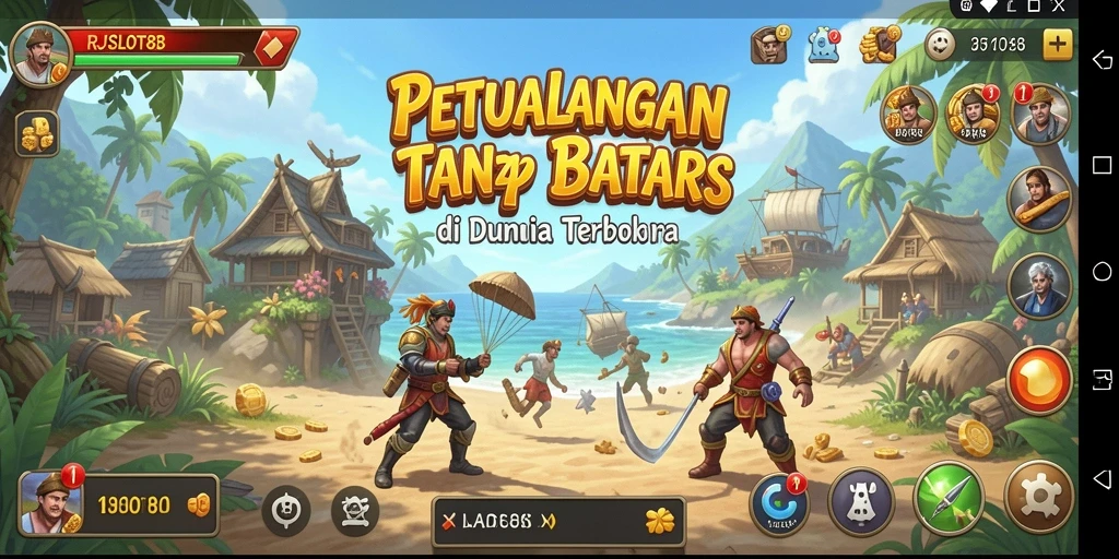 Tangkapan layar RJSLOT88 menampilkan gameplay yang dinamis dan interaktif.