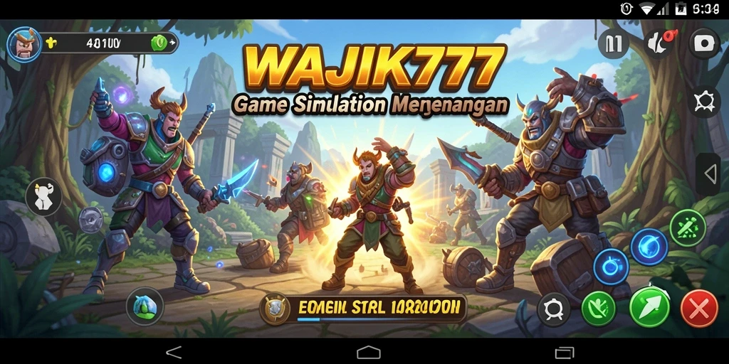 Tampilan gameplay WAJIK777 yang menarik dan interaktif.